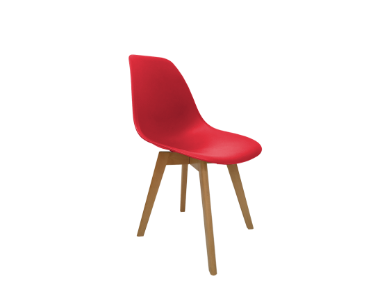 Ghế dựa chân gỗ vuông