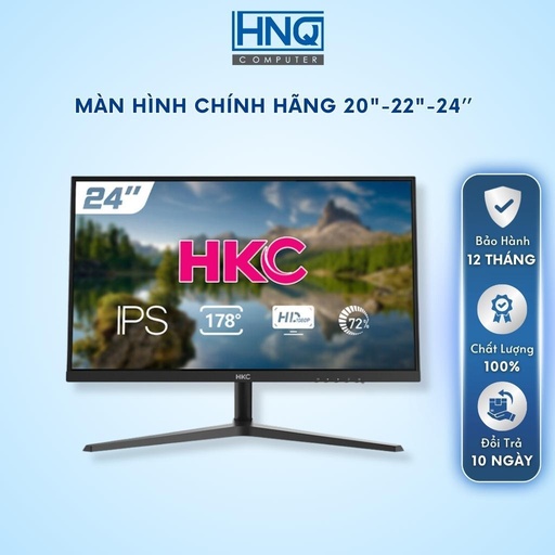 Màn Hình Máy Tính HNQ 20", 22" ,24" inch Độ Phân Giải Full HD 1920 x 1080 Chơi Game - Thiết Kế Đồ Họa