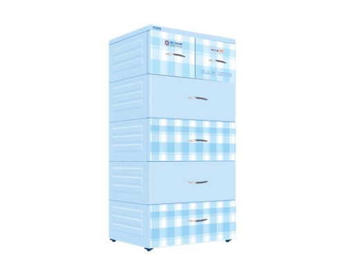 Tủ 5 ngăn Blue caro