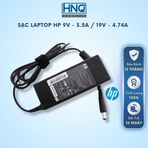 Sạc Laptop HP 19V - 3.5A / 19V - 4.74A Sạc HP Zin Cao Cấp