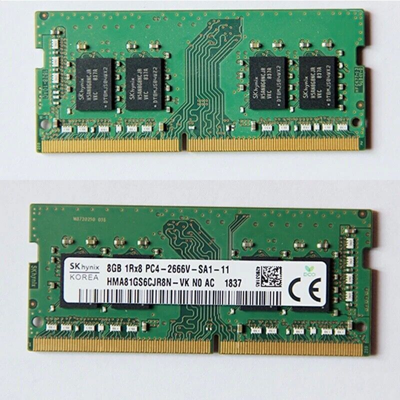 Ram Máy Tính Laptop 4GB/8GB/16GB DDR4 bus 2400/2666/3200Hz Chính Hãng Kingston Samsung