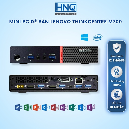 Máy Tính Case Mini PC Lenovo Thinkcentre M700 Tiny coreG4xxx I3 I5 I7 6xxx
