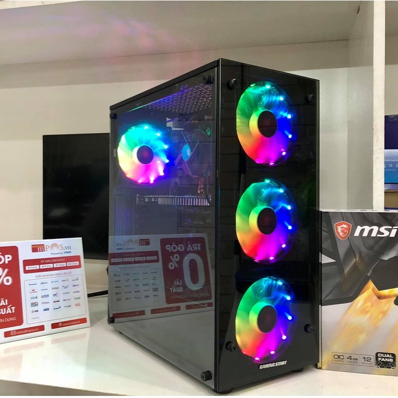 Bộ Case PC Máy Tính Chơi Game (H81,i34160, i5 4570, i7 4770 Ram 8G/16Gb, SSD 128G, VGA GTX 7xx)