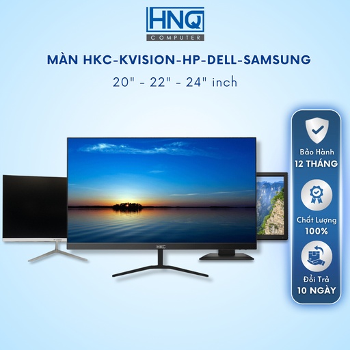 Màn Hình Máy Tính Cây Để Bàn 20", 22", 24" Inch Độ Phân Giải Full HD 1920 x 1080
